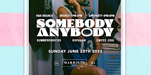 Somebody Anybody - Rnb Brunch & Social @ Harriet's Rooftop (JUNE EDITION) primary image