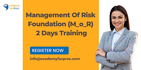 Management Of Risk Foundation (M_o_R) 2 Days Training in Dallas, TX