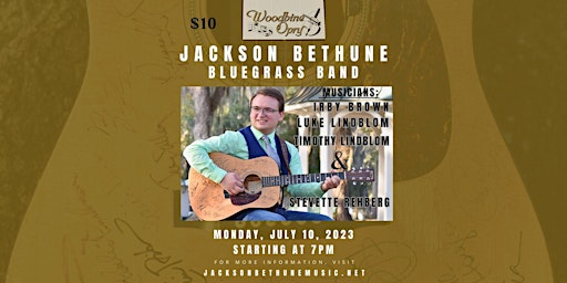 Hauptbild für Jackson Bethune Bluegrass Band