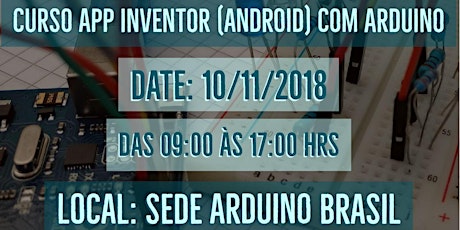 Imagem principal do evento CURSO APP INVENTOR (ANDROID) COM ARDUINO