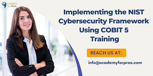 Immagine principale di Implementing the NIST Cybersecurity Framework Using COBIT 5 -2 Days Session 