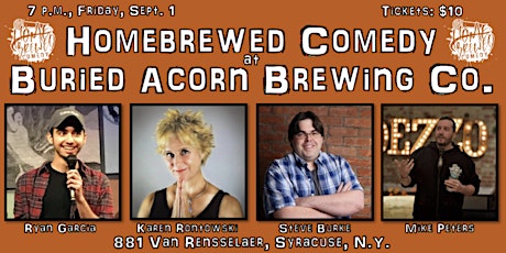 Homebrewed Comedy at Buried Acorn