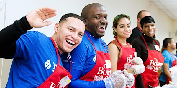 Thanksgiving Volunteering 2018 at The Bowery Mission