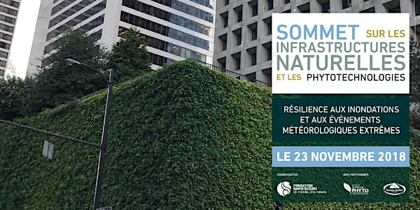 Sommet sur les infrastructures naturelles et les phytotechnologies