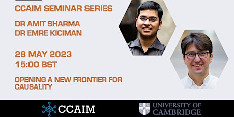 CCAIM Seminar Series – Dr Amit Sharma & Dr Emre Kiciman primary image
