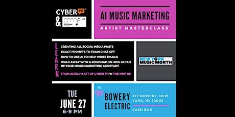 AI Music Marketing Workshop