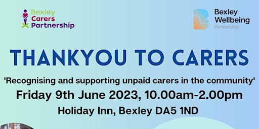 Thankyou to Unpaid Carers Event primary image