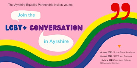 The LGBT+ Conversation in Ayrshire