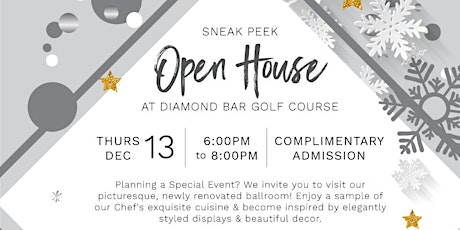 Diamond Bar Golf Course's Sneak Peek Open House primary image