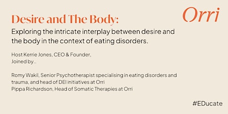 Desire and the Body in Eating Disorder Treatment