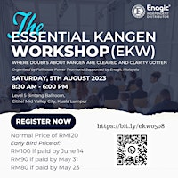 The Essential Kangen Workshop (EKW) primary image