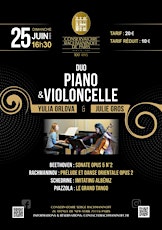 Duo de piano et Violoncelle pour Beethoven, Schedrine et Rachmaninoff