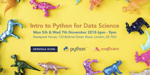 Intro to Python for Data Science