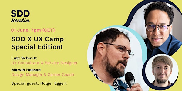 SDD x UX Camp Europe Special Edition