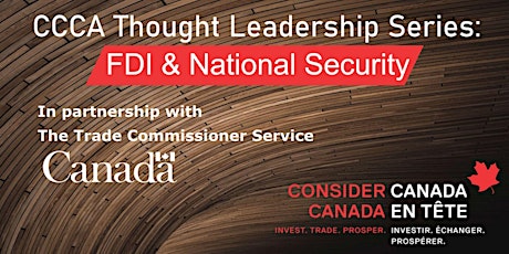 CCCA Thought Leadership series: FDI and National Security