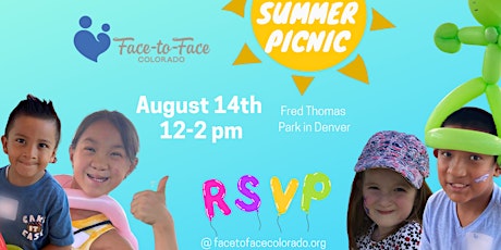 2023 Face-To-Face Colorado Summer Picnic