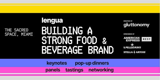Imagen principal de Lengua Conference: Building a Strong F&B Brand