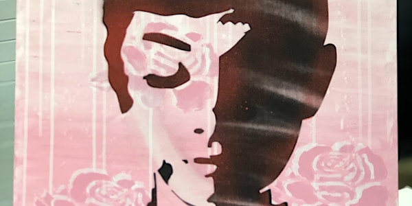 Face with Flowers Paint and Sip Brisbane 30/11/18