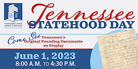 Statehood Day at the Tennessee State Library & Archives