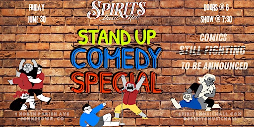 Stand-Up Comedy Special primary image