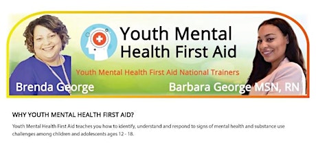 Virtual Youth Mental Health First Aid