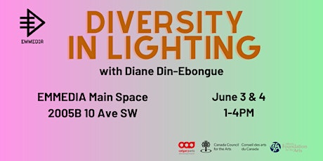 Diversity in Lighting Workshop Series with Diane Din Ebongue