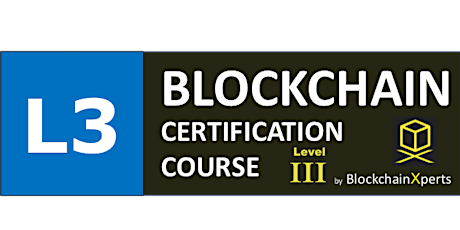 BlockchainXperts Certification (LEVEL 3 of 4)  primary image