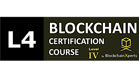 BlockchainXperts Certification (LEVEL 4 of 4)  primary image