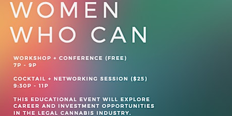 Women Who CAN: Workshop + Conference primary image
