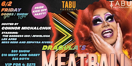 TABU Presents: Dragula’s Meatball!