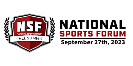National Sports Forum l Virtual Fall 2023 Summit