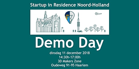 Primaire afbeelding van DEMO DAY - Startup in Residence Noord-Holland  