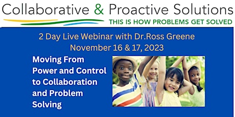 Collaborative and Proactive Solutions: 2 Day Live Virtual Training primary image