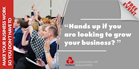 NatWest | Bromley | Tue 6th November | Make Your Business Work So You Don't Have To primary image