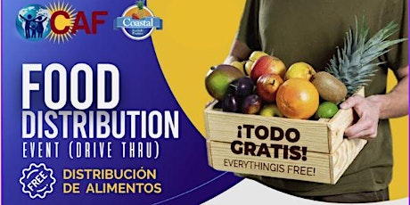 Food Distribution Event /  Distribucion de Alimentos -( Drive Thru)