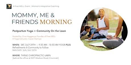 Mommy & Me Morning: Yoga On the Lawn + Community
