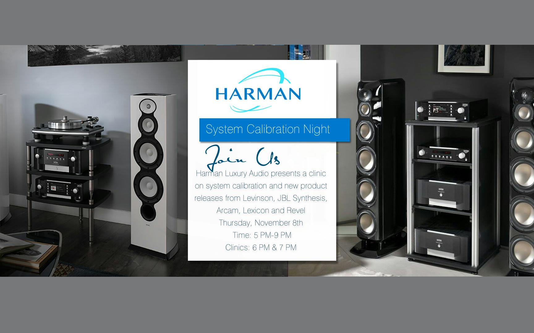 Harman Luxury Audio System Calibration Clinic New Product Night 8 Nov 2018