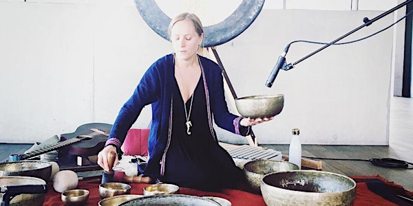 Voice & Gong Sound Bath with Tallulah Rendall @ Pure Moves Frome 