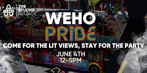 WEHO PRIDE Parade Viewing Party at The Studio Lounge