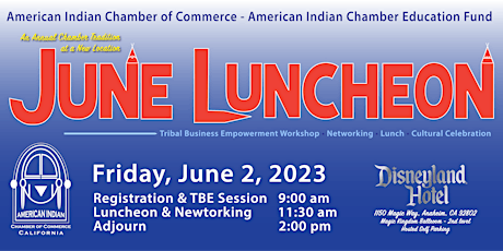 American Indian Chamber June Recognition Luncheon