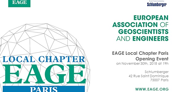 EAGE Local Chapter Paris Opening Event