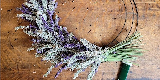 Fresh Lavender Wreath Making Workshop primary image