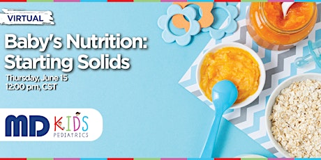 Free Introduction to Infant Solid Foods Virtual Class