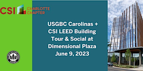 USGBC Carolinas LEED Building Tour at Dimensional in Charlotte 6.9.23
