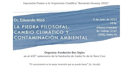 Imagen principal de LA PIEDRA FILOSOFAL. CAMBIO CLIMÁTICO Y CONTAMINACIÓN AMBIENTAL