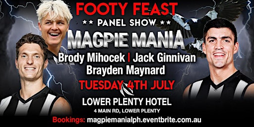 Magpie Mania "Live Show" primary image