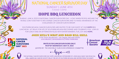 Relay For Life of Southern Nevada, Hope BBQ Luncheon