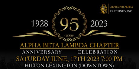 Alpha Beta Lambda Chapter Anniversary Celebration