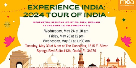 EXPERIENCE INDIA – Tour of India Information Session