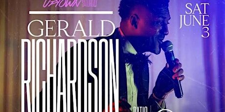 ISH Grill and Bar presents UPTOWN SATURDAY featuring GERALD RICHARDSON LIVE primary image
